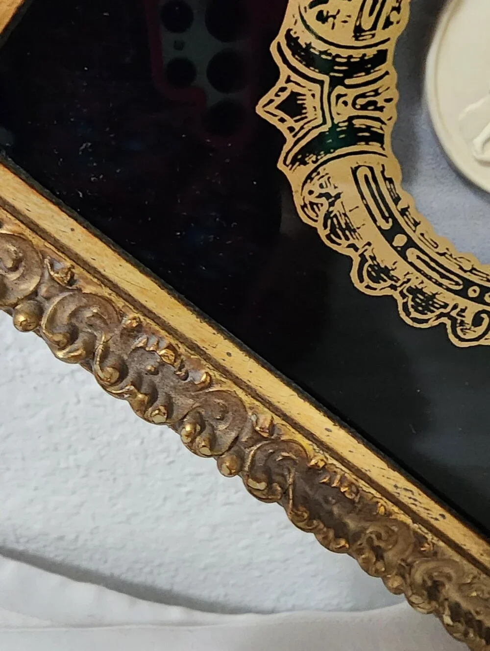 Unique Vintage decorative gold